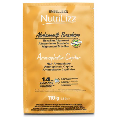 Kit Alisado Brasileño Embelleze Nutrilizz 130g